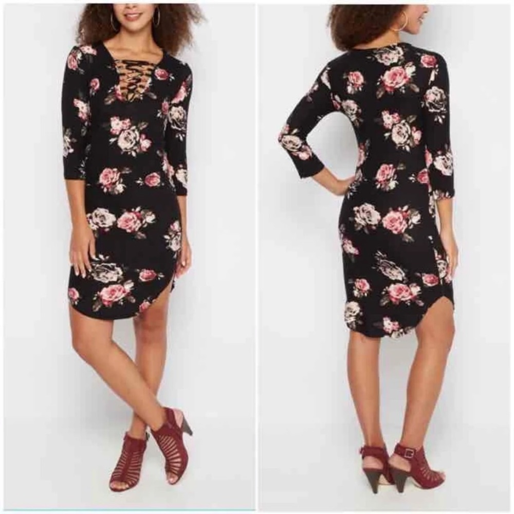 Floral Bodycon Dress